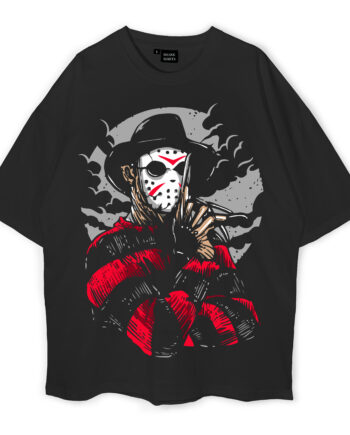 Freddy Vs. Jason Oversized T-Shirt