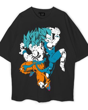 Goku And Vegeta Oversized T-Shirt