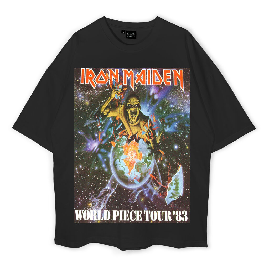 Iron Maiden Tshirt Iron Maiden Unisex T-Shirt: World Piece Tour