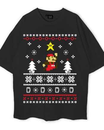 Jurassic Christmas Oversized T-Shirt