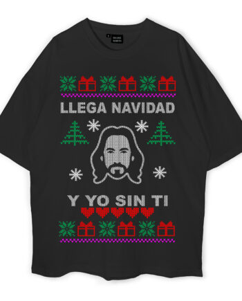 Llega Navidad Oversized T-Shirt