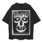Misfits Oversize Black T-Shirt