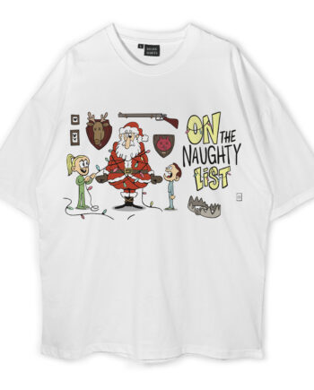 On The Naughty List Oversized T-Shirt