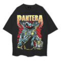 Pantera Oversized Black T-Shirt