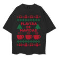 Playera De Navidad Oversized T-Shirt