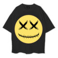 Redbubble Stitch Smiley Emoji Oversized T-Shirt
