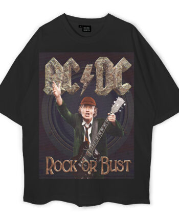Rock Or Bust Oversized T-Shirt
