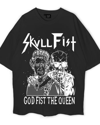 Skull Fist Oversized T-Shirt