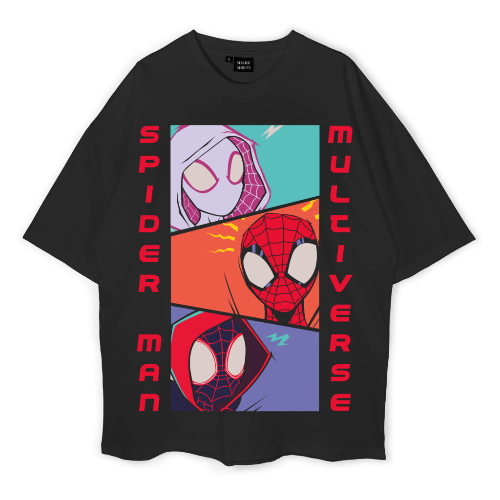 Marvel's Spider-Man Oversized T-Shirt - Shark Shirts
