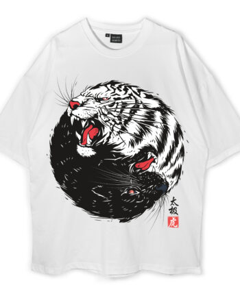 Taichi Tiger Oversized T-Shirt