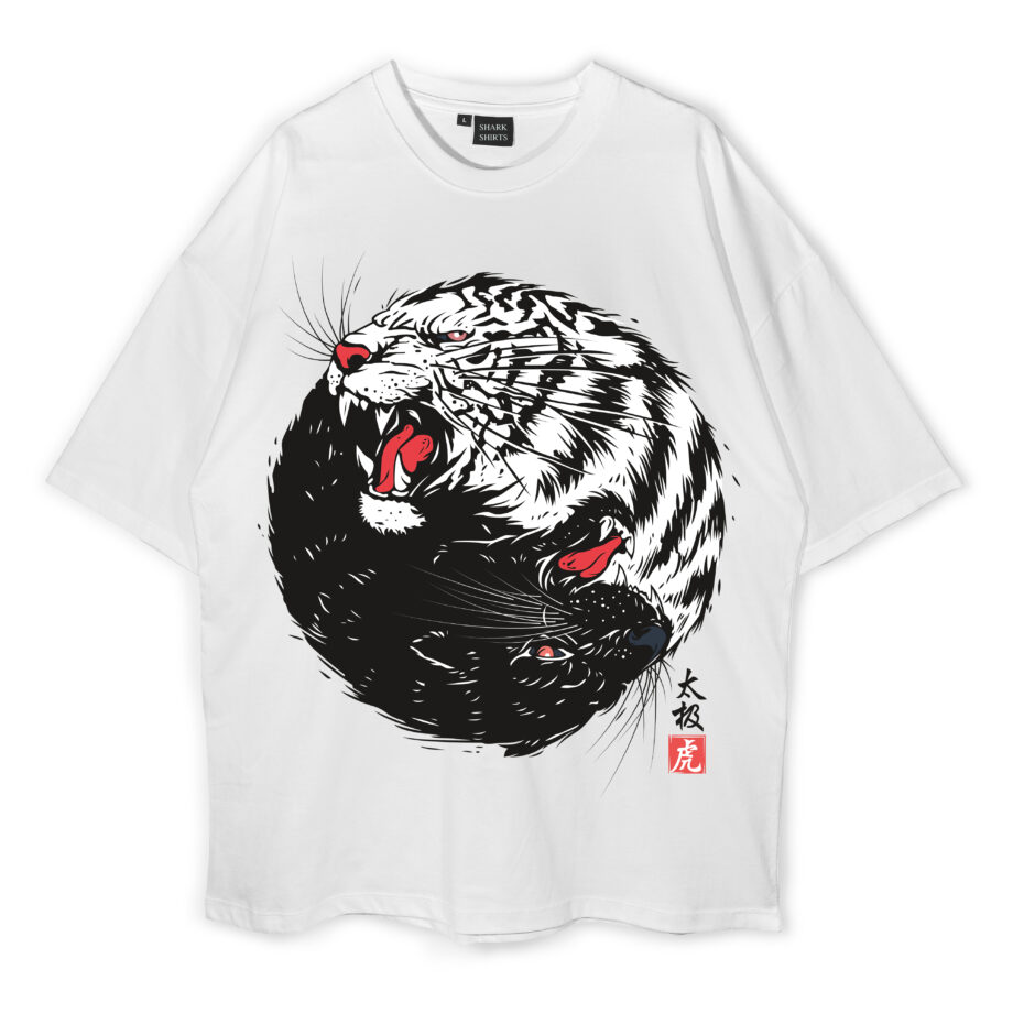 Taichi Tiger Oversized T-Shirt