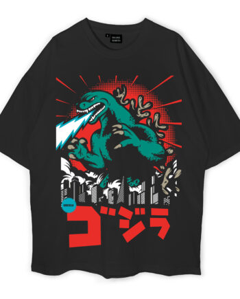 Threadcurry Lizard Oversized T-Shirt