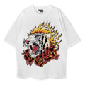 Tiger Angry Face Oversized T-Shirt