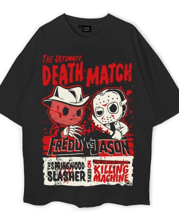 Freddy Vs. Jason Oversized T-Shirt