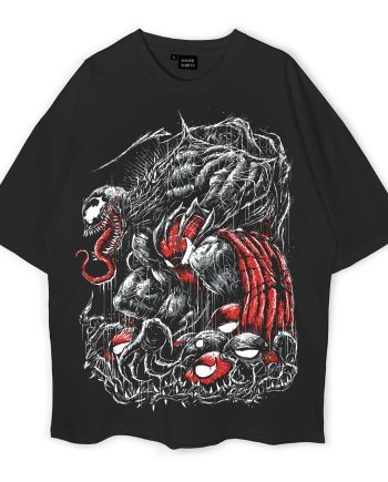 Venom Black Oversized T-Shirt