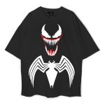 Venom Black Oversized T-Shirt