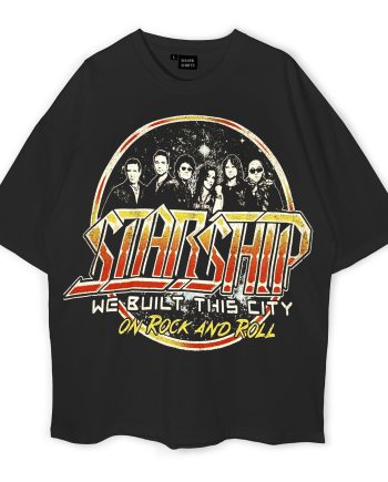 We Built This City Oversized T-Shirt