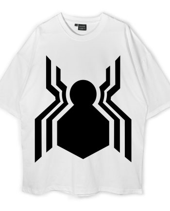 Black SpiderMan Oversized T-Shirt