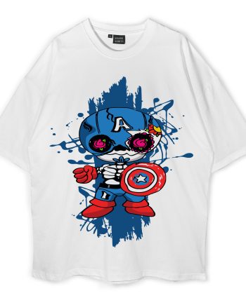 Captain America Oversized T-Shirt