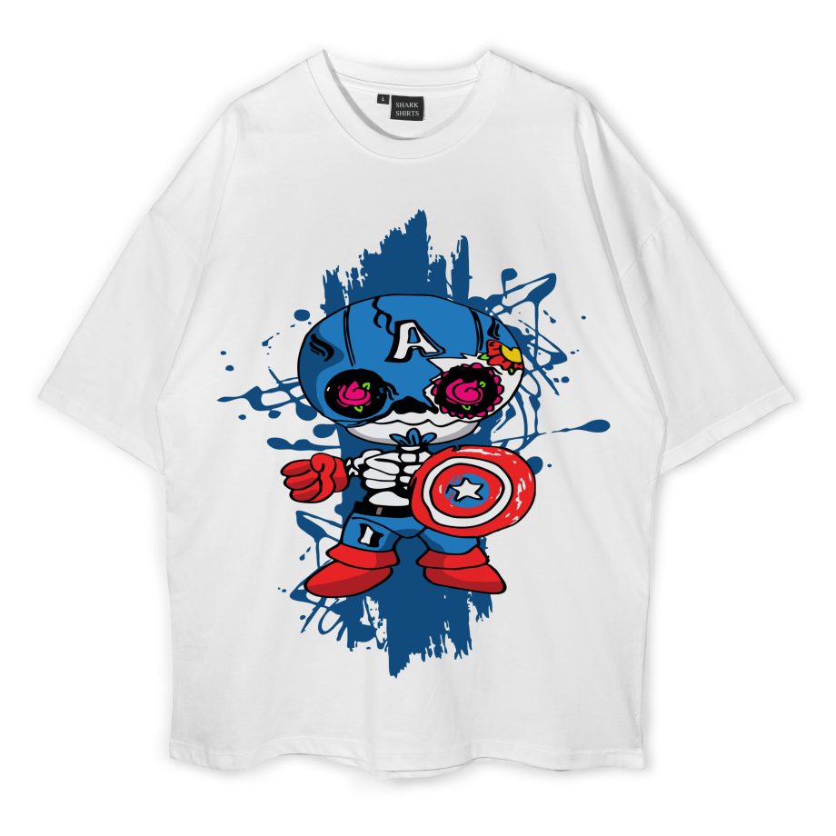 Captain America Oversized T-Shirt