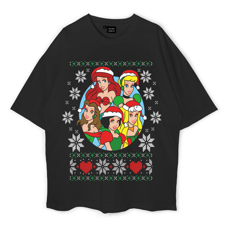 Christmas At The Princess Oversized T-Shirt