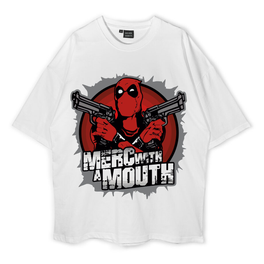 Deadpool Oversized T-Shirt