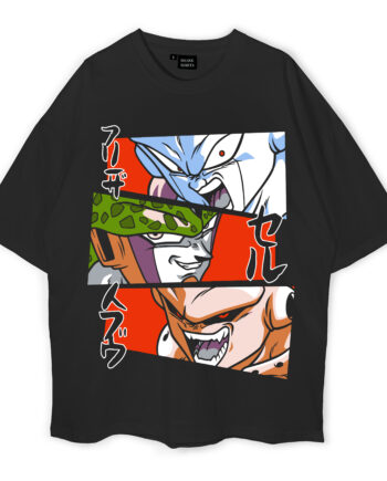 Dragon Ball Villains Oversized T-Shirt