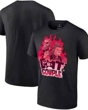Edge & Beth Phoenix Grit Couple T-Shirt