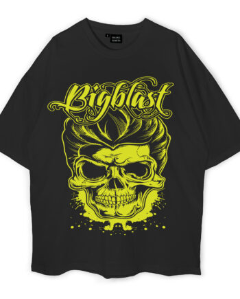 Funky Skull Oversized T-Shirt
