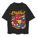 Funky Skull Oversized T-Shirt