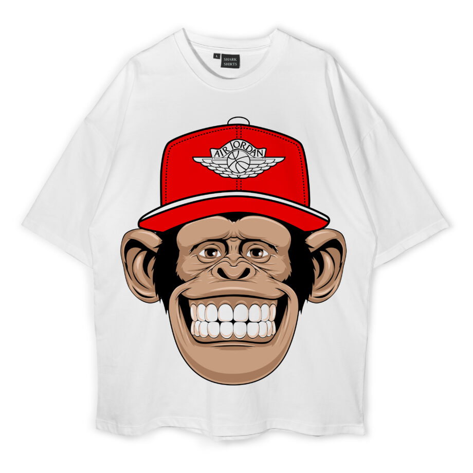 Funny Monkey Oversized T-Shirt