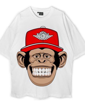Funny Monkey Oversized T-Shirt