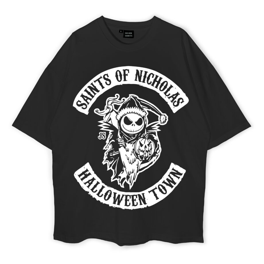 Halloween Town Oversized T-Shirt