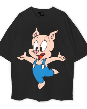 Hamton J. Pig Oversized T-Shirt