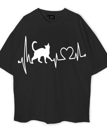 Heartbeat Oversized T-Shirt