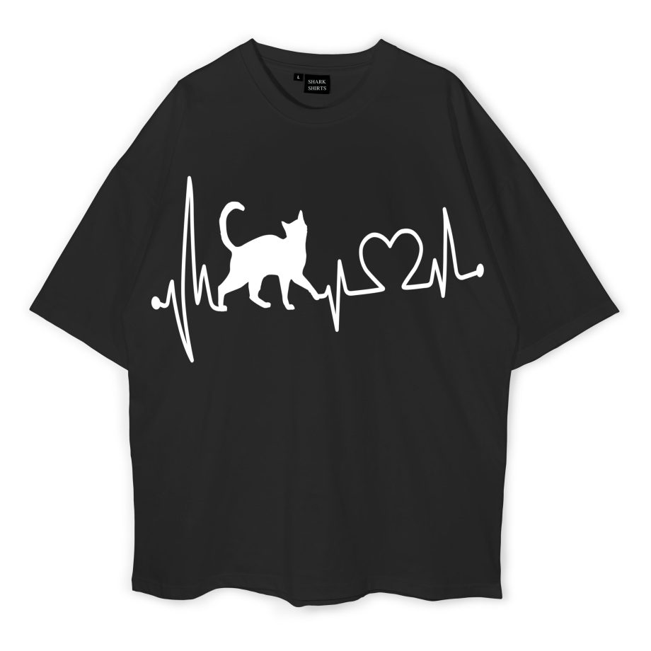 Heartbeat Oversized T-Shirt