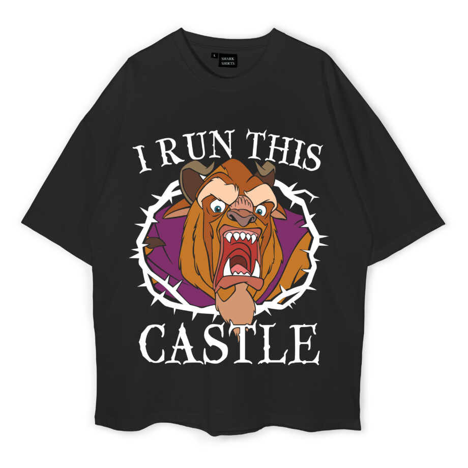 I Run This Castle Oversized T-Shirt