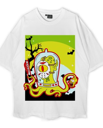 Kang And Kodos Oversized T-Shirt