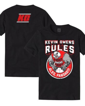 Kevin Owens Also Pandas T-Shirt