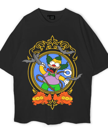 Krusty The Clown Oversized T-Shirt