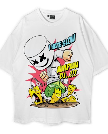 Marshmello Oversized T-Shirt