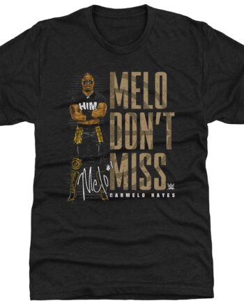 Melo Don't Miss Tri-Blend T-Shirt