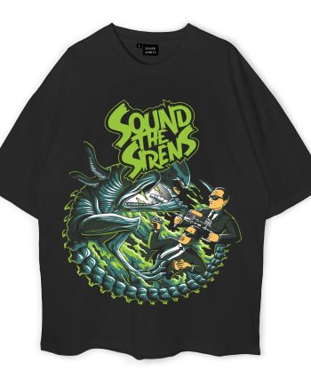 Men In Black Oversized T-Shirt