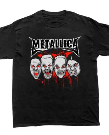 Metallica Four Heads T-Shirt