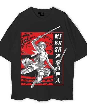 Mikasa Ackerman Oversized T-Shirt