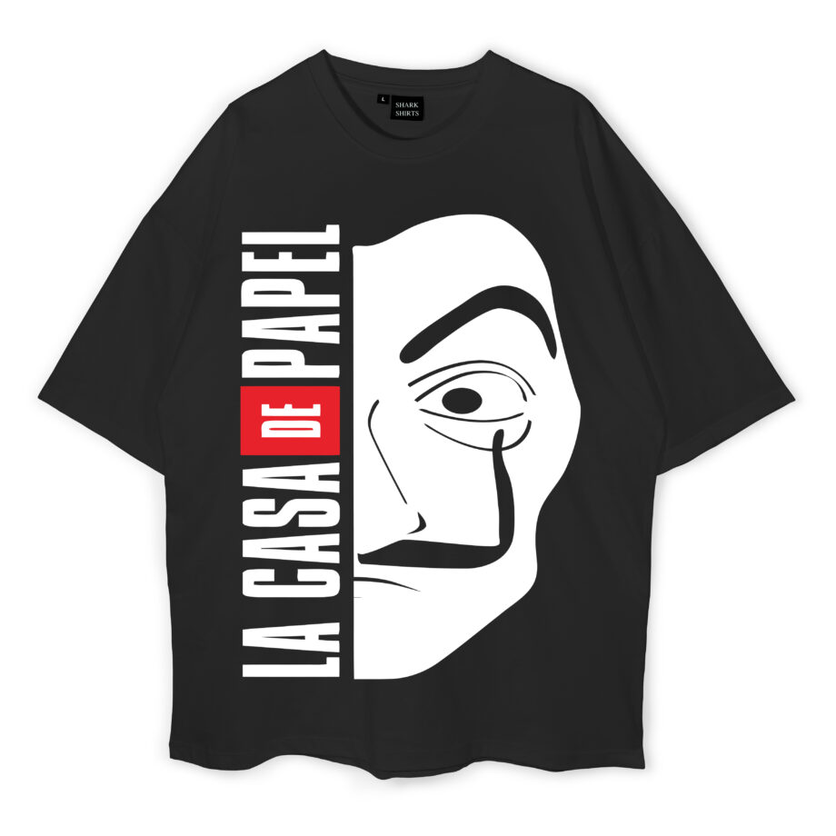 Money Heist Oversized T-Shirt