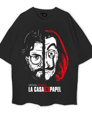 Money Heist Oversized T-Shirt