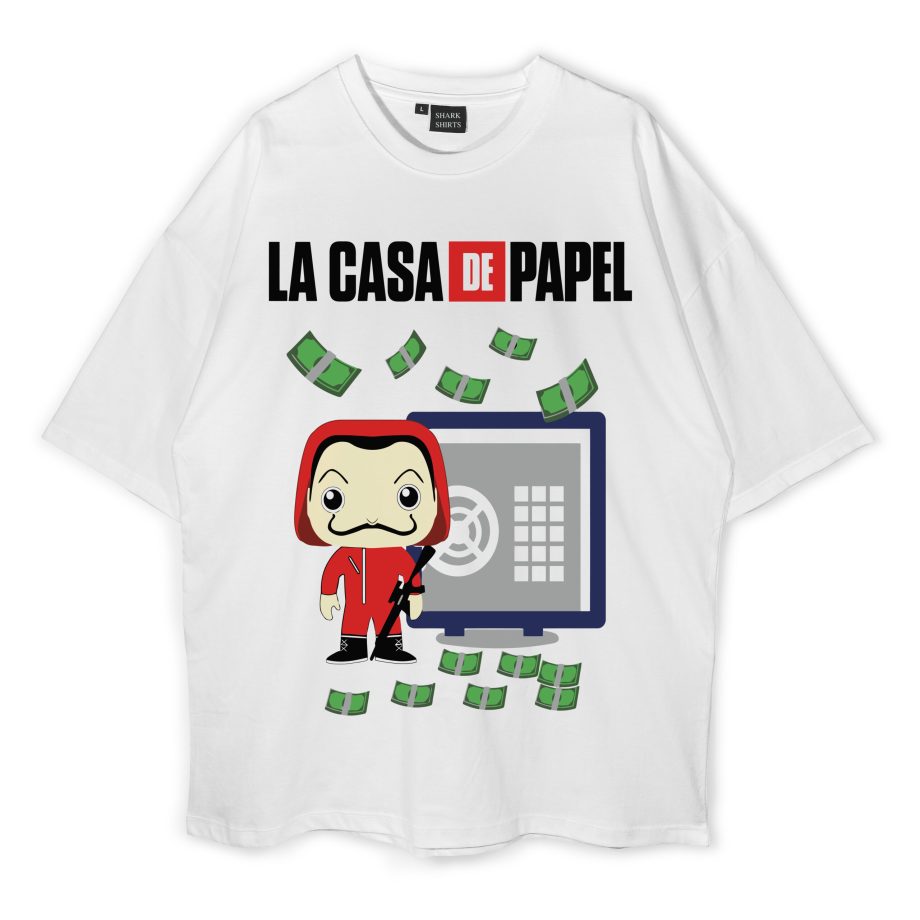 Money Heist Oversized T-Shirt
