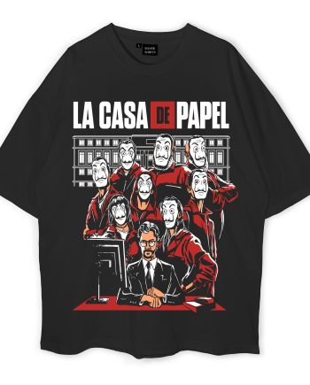 Money Heist Oversized T-Shirt