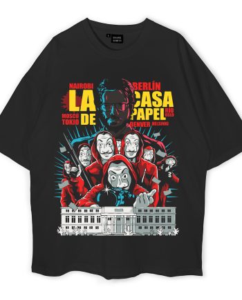 Money Heist Oversized T-Shirt
